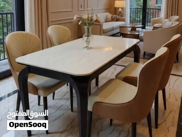 توفر ميز طعام 6كراسي و4كراسي توصيل لجميع محافظات العراق