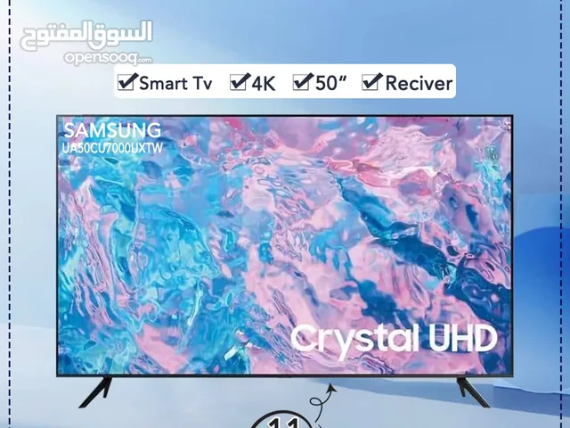 اقساط بدون دفعو اولى (SMART TV SAMSUNG 50UNCH )