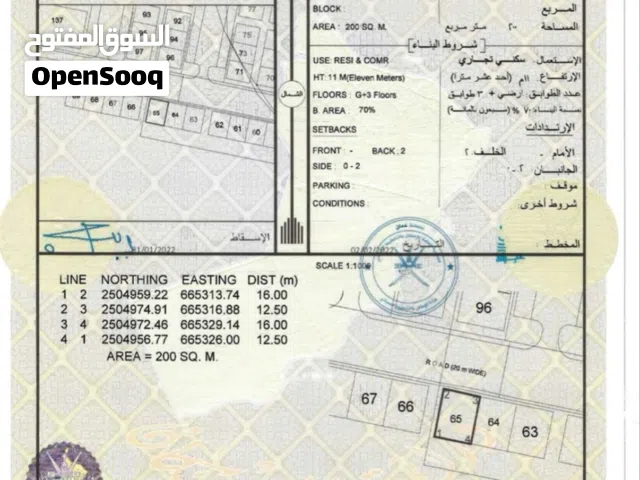 Commercial Land for Sale in Al Sharqiya Ibra