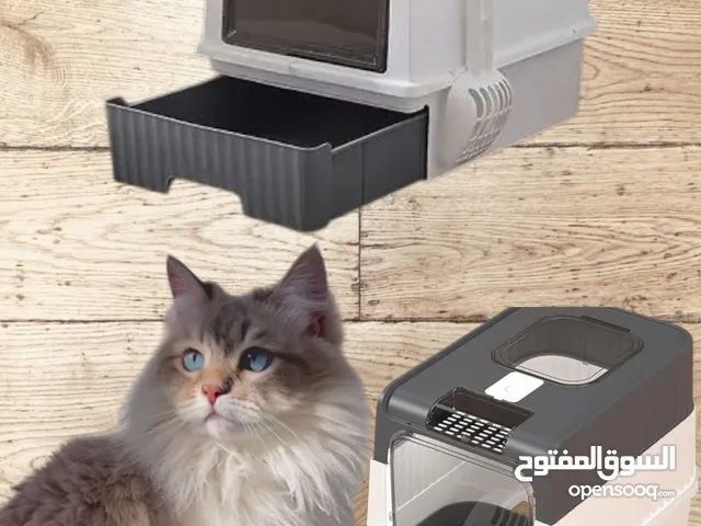 صندوق الرمل الأوروبي الأصلي لتر بوكس للقطط، بتصميم عصري وعملي يوفر أقصى درجات الراحة لك ولقطتك!
