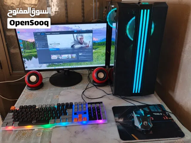 تجميعة 2070 مع شاشة و ملحقات و حساب ستيم قوي جدا كاملة بسعر حرق