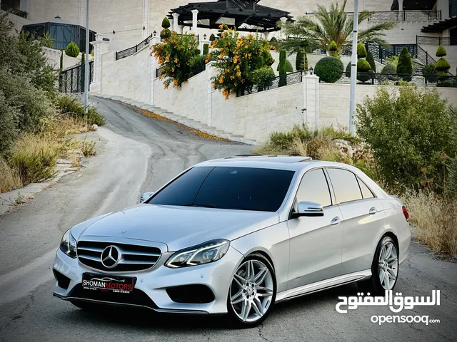 Mercedes E350 AMG  حرق حرق ع الكاش