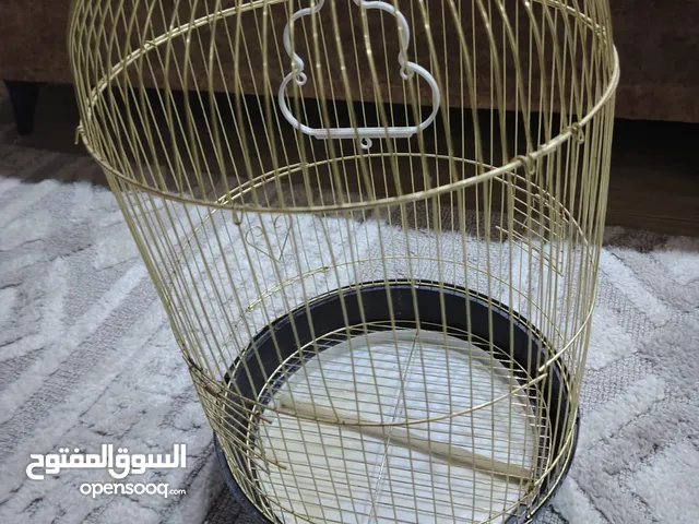 قفص طيور ذهبي أخو الجديد