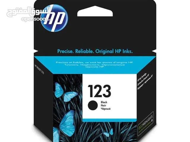 HP 123 Black Ink Cartridge - 120 Pages / Black Color