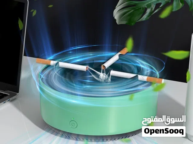 مكتة  يشفط دخان السجائر  للداخل و تبديده داخلها بواسطة فلتر قابل للغسيل المستمر ينفخ الدخان باتجاهها