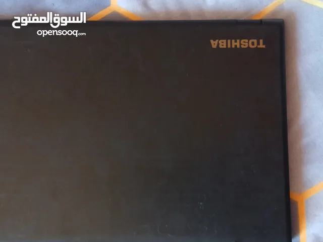 لابتوب ماركه توشيبا بحاله جيدة جدا