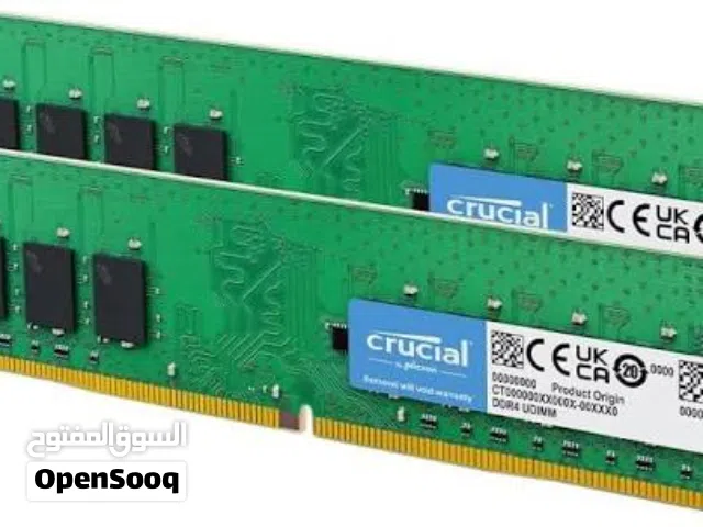 مطلوب (ram ddr4 16 gb (8×2 سرعه 3200