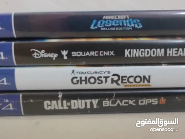 اشرطة سوني 4 مستعمله وبحالة جيده جدا