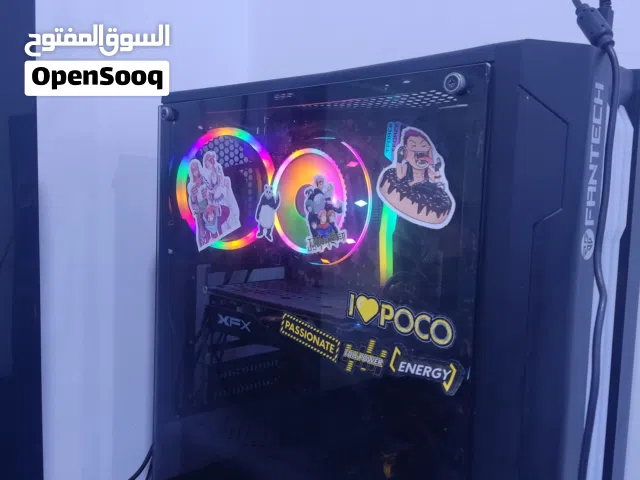 السلام عليكم، للبيع جهاز كمبيوتر (PC) متكامل، نظيف وجاهز للاستخدام.
