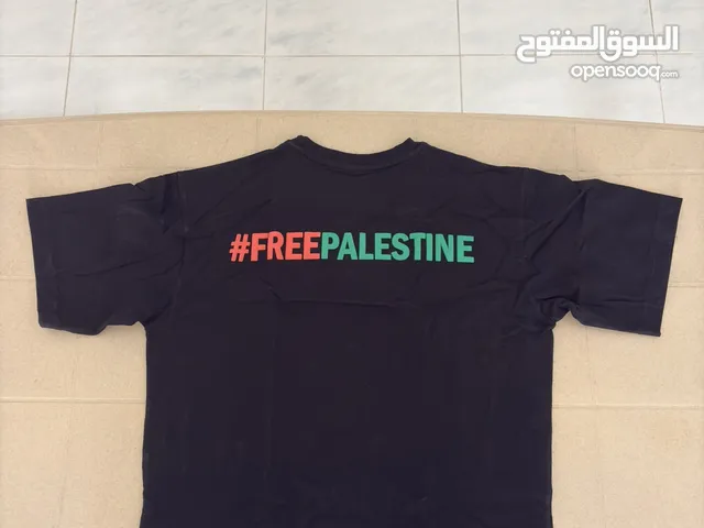 FREE PALESTINE puff printed Tshirt