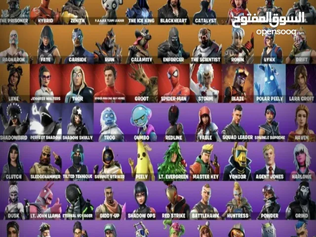 بيع حساب فورت نايت عشوائي
