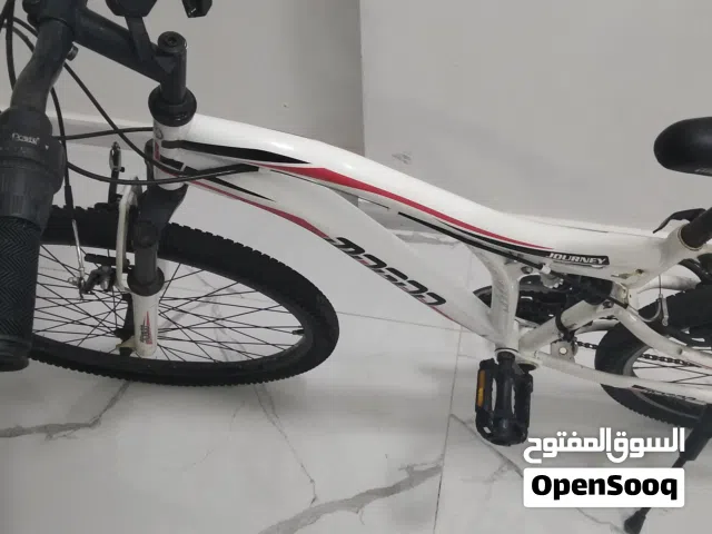 موجو دراجة جبلية جورني بنظام تعليق مزدوج 24/26، 21 تروس سرعة للبالغين، فرامل على شكل V