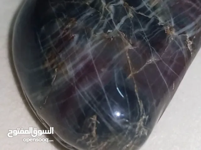حجر القمر الأسود ذو الشكل الحر...Freeform Black Moonstone