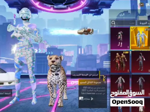 حساب ببجي للبيع