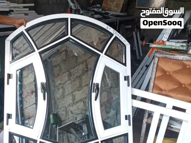 اعمال الحداده والالومنيوم  والزجاج والديكورات توريد تفصيل تركيب صيانه