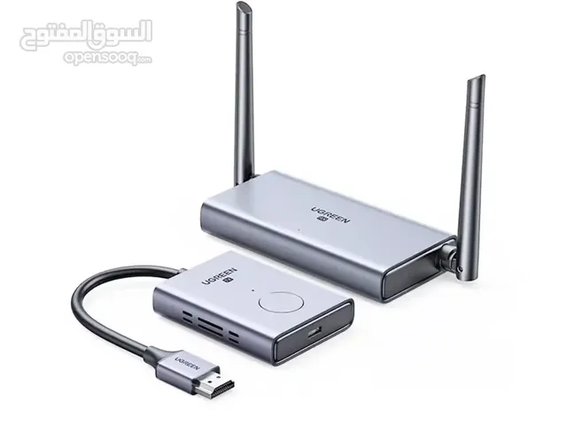 UGREEN WIRELESS HDMI UP TO 50M  جهاز إرسال واستقبال HDMI لاسلكي من UGREEN – مدى يصل حتى 50 متر