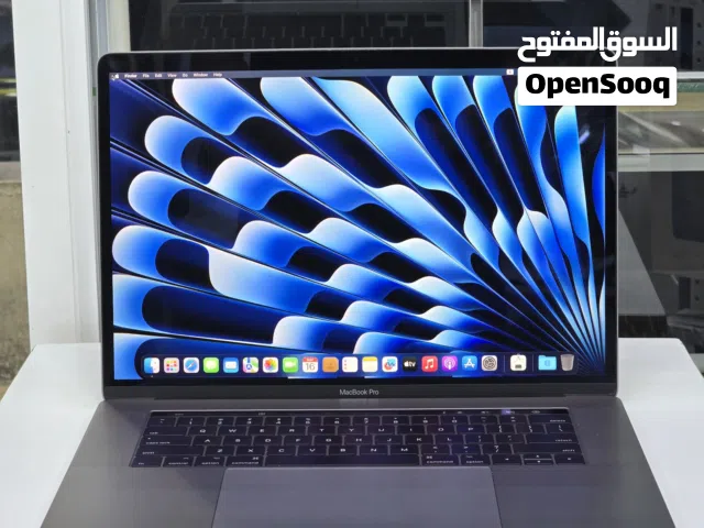 MacBook Pro 15 2017 i7 16GB Ram 256GB SSD AMD Radeon FirePro555 لابتوب ابل