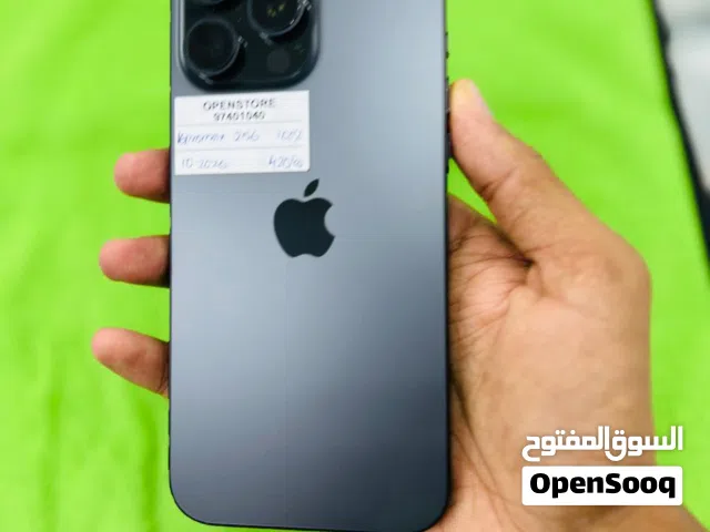 iPhone 16 pro max -256 GB - Good condition- warranty 10/2026