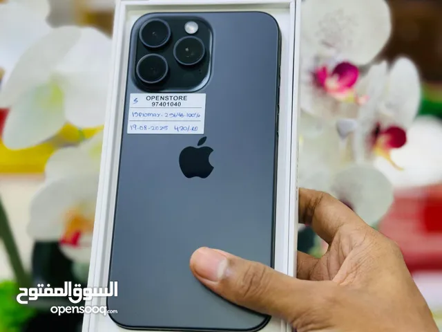 iPhone 15 pro max -256 GB - Fabulous performance phone with box - warranty 19/8/25