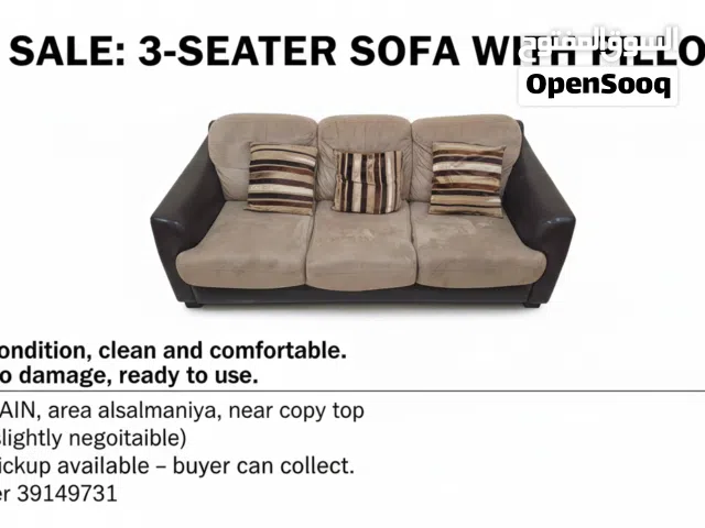 In very good condition, clean and comfortable. Hardly used. No damage, ready to use