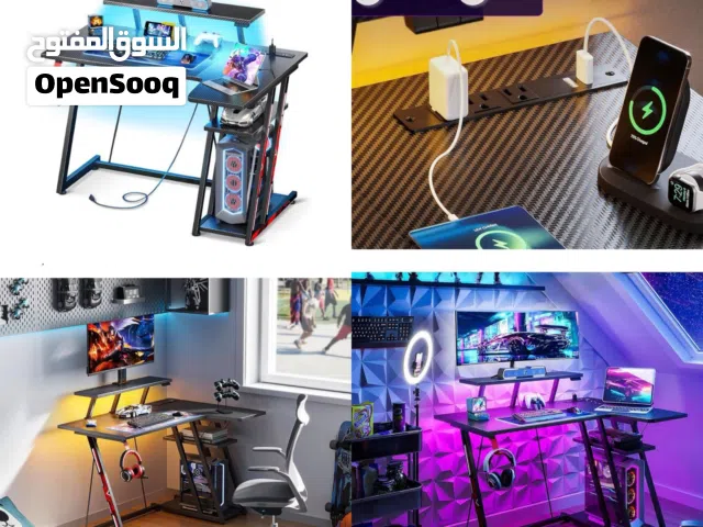 طاوله L كاربون