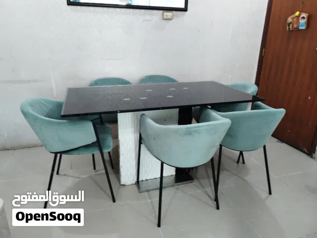 6 chair and 1 table