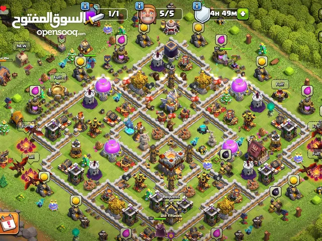 Clash of Clans Accounts and Characters for Sale in Dubai
