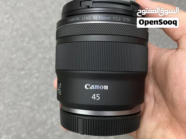عدسه 45mm 1.2 stm جديد مع كفاله