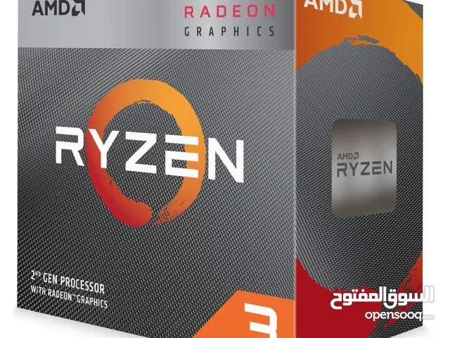Used Ryzen 3 3200G–4-Core AM4 CPU (16 BHD) رايزن 3 - بدون مروحة - السعر 16