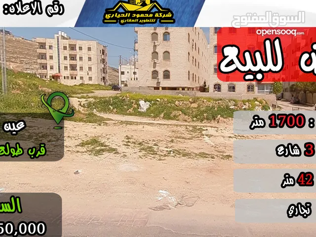 Residential Land for Sale in Salt Ein Al-Basha