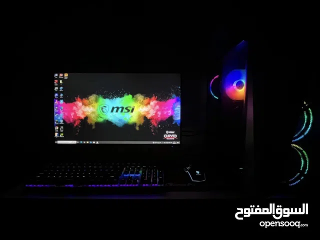 جهاز كمبيوتر جيمينج بحالة ممتازة