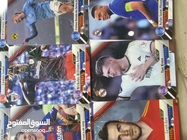 كروت كرة قدم للبيع جديده واصليه
