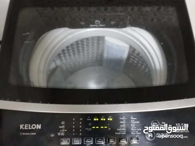 Kelon 10.5 kg fully automatic top open Washing machine available for sale with 8 months warranty.