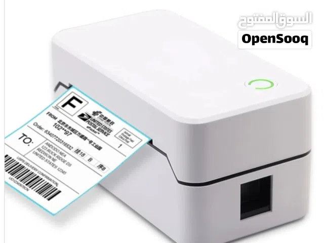 طابعة ملصقات حرارية (Thermal Label Printer) من شركة DONNWE، وموديلها هو TDL401