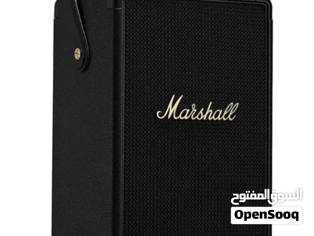 Marshall Tufton Portable Bluetooth Speaker - Black and Brass