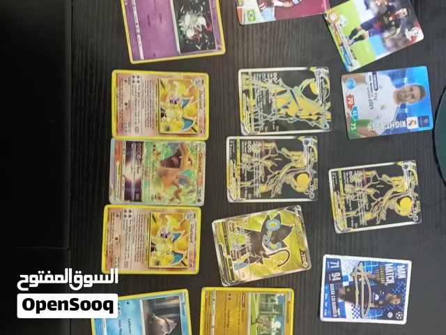 Rare pokemon cards and football vards