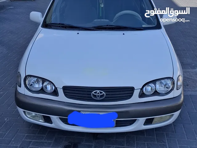 car for sale Toyota corolla model 1999 neat and clean very good condition