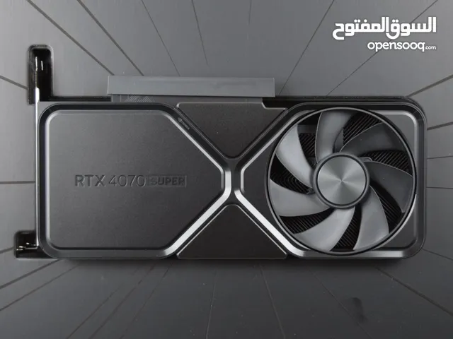 Nvidia RTX 4070 Super Founders Edition جديد ابون بوكس