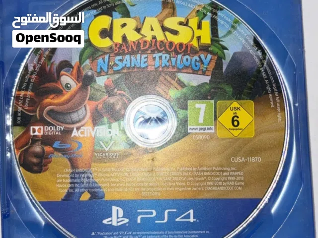 شريط كراش سوني 4