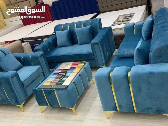 6 seat sofa +table