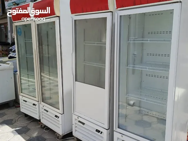 Glass door fridge