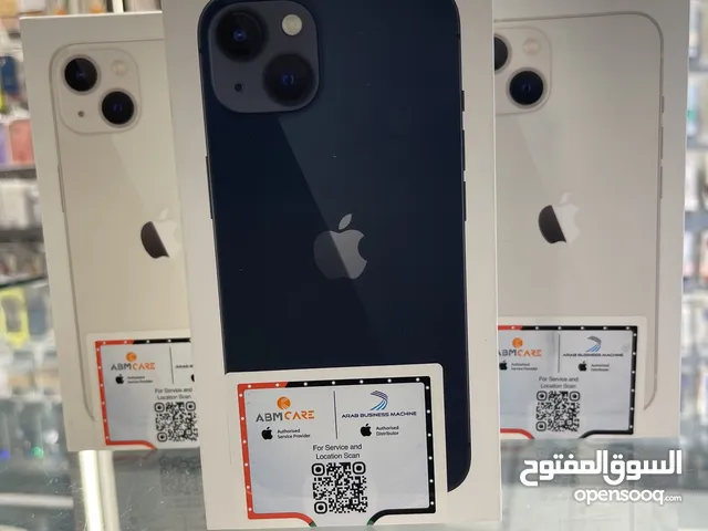 Iphone 13 128gb new no active abm Middle East ايفون 13 128جيجا جديد كفالة الوكيل الرسمي بالاردن