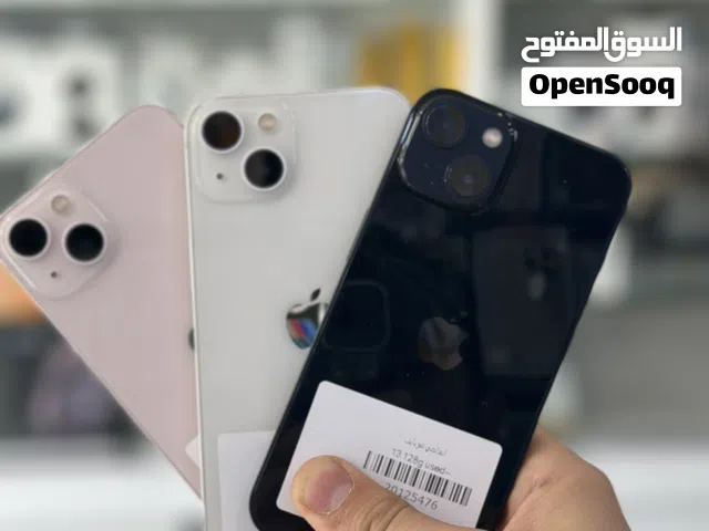 iPhone 13 128g بحالة ممتازة كفالة استرداد نقدي نظيف جداً مع هديه كفر و لزقه