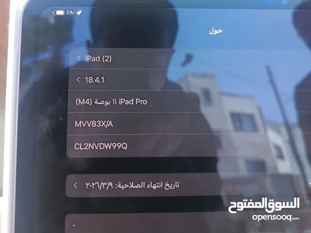Apple iPad Pro 256 GB in Irbid