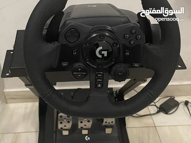 سكان + دواسه + قاعده Logitech G923 نسخه بلايستيشن و بي سي