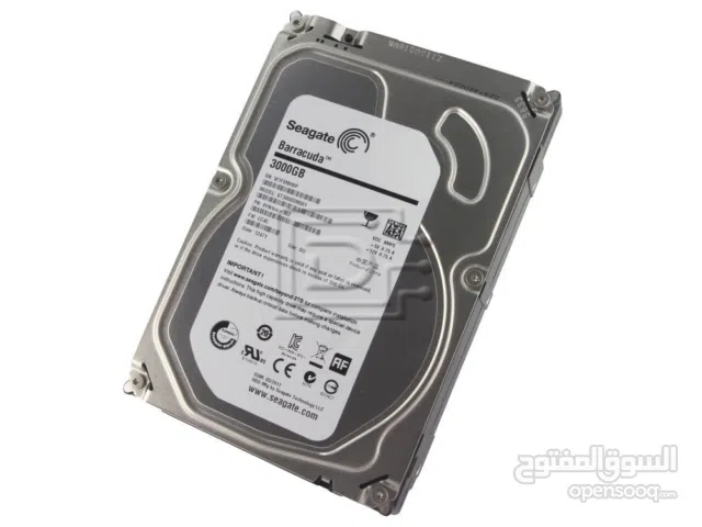 هاردسك 3 تيرا HDD شبه جديد 3TB