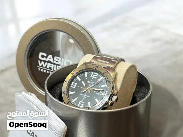 ساعة كاسيو (CASIO) الأصلية جديدة غير مستعملة