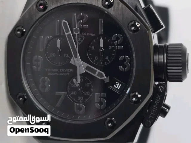 ساعة رياضية من ماركة Swiss Legend ساعة رياضية بشكل أنيق مخصصة للغواصين بقفل بحري محكم