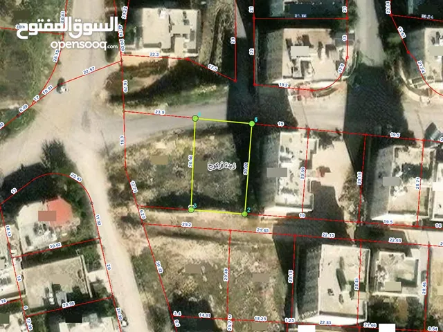 قطعة ارض للبيع اربد -  زبدة - شمال المؤسسة العسكرية الرابية - قرب مسجد عبد الرحمن بن عوف - جريته