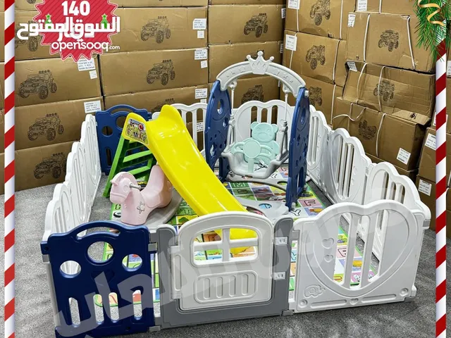 عرض خاص : مدينة العاب داخلية مع سحسيله و سيسو و حاجز و مرجيحه و ارضيه فوم و 250 طابة